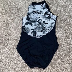 Black dance leotard (used)